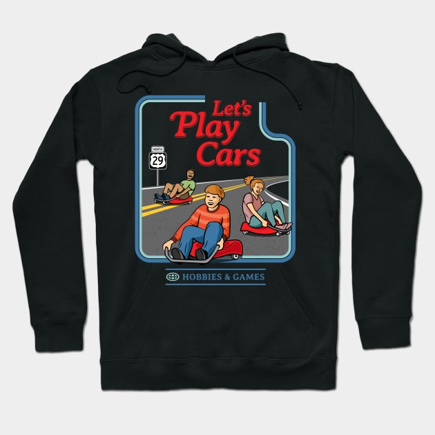 Let's Play Cars Hoodie by visualcraftsman